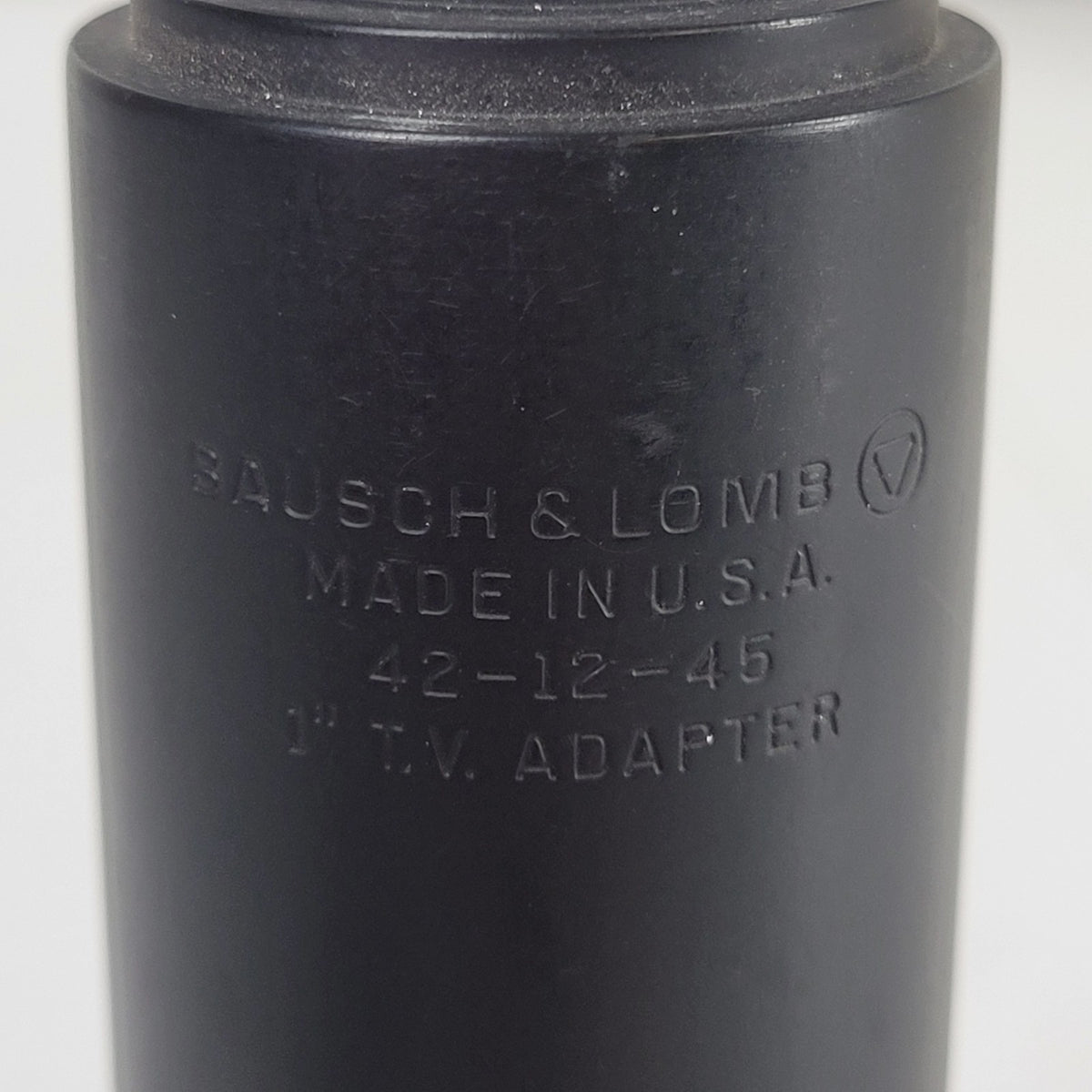 Bausch & Lomb 42-12-45 1in CCTV Microscope Camera Adapter Coupler Made USA