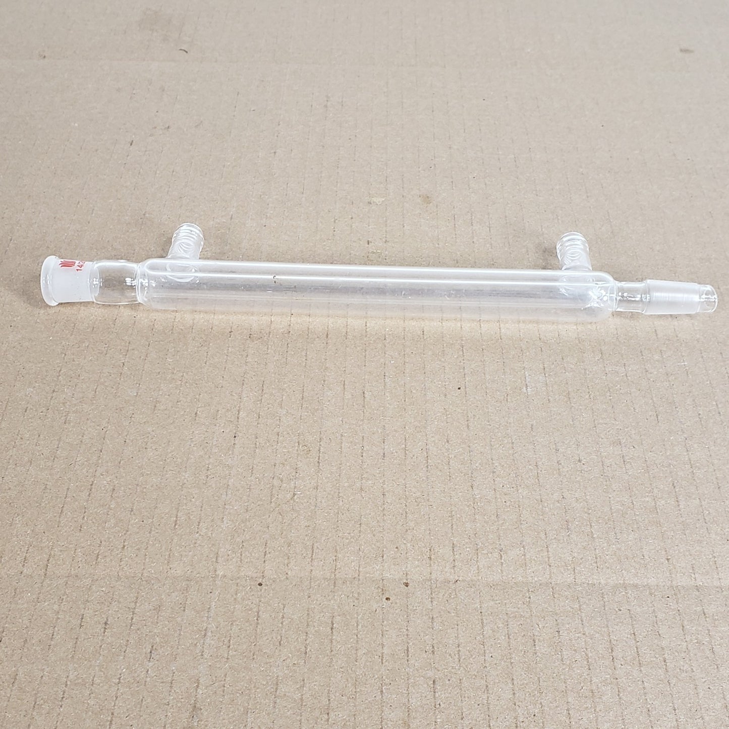 Synthware Liebig Condenser 14/20 CN Threaded Hose Connection 200mm Jacket