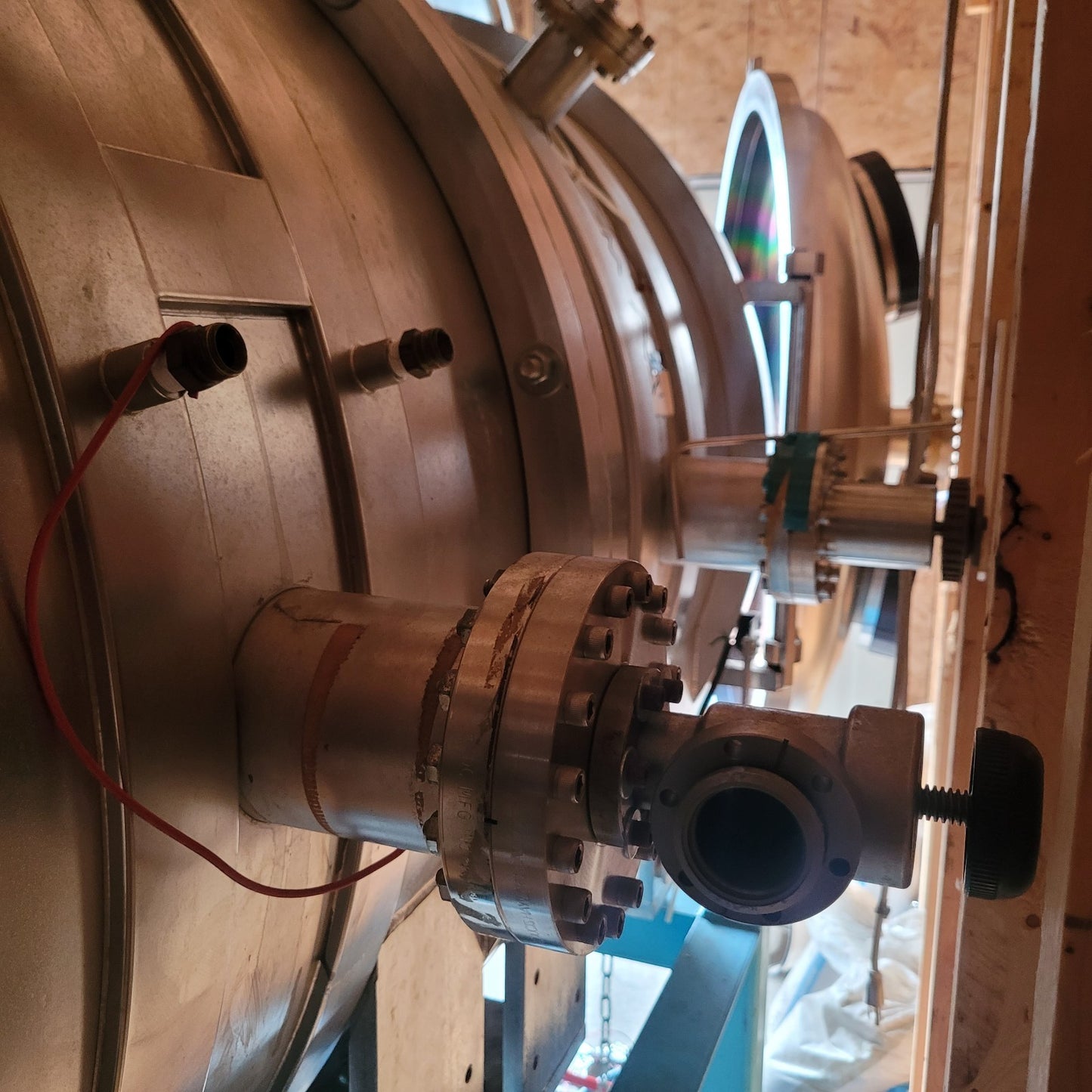 40" 1000L High Vacuum PVD Sputter Chamber Rotating Substrate Stages Thin Film