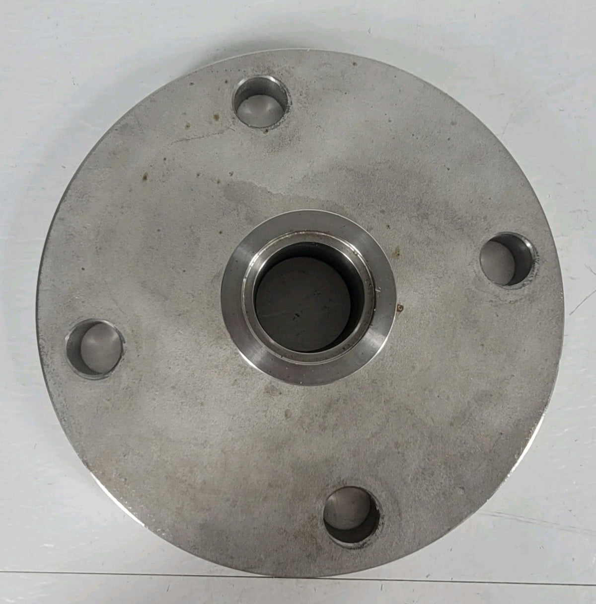 ANSI 3 ASA 7.5" Flat Face to KF40 NW40 Stainless High Vacuum Flange Adapter