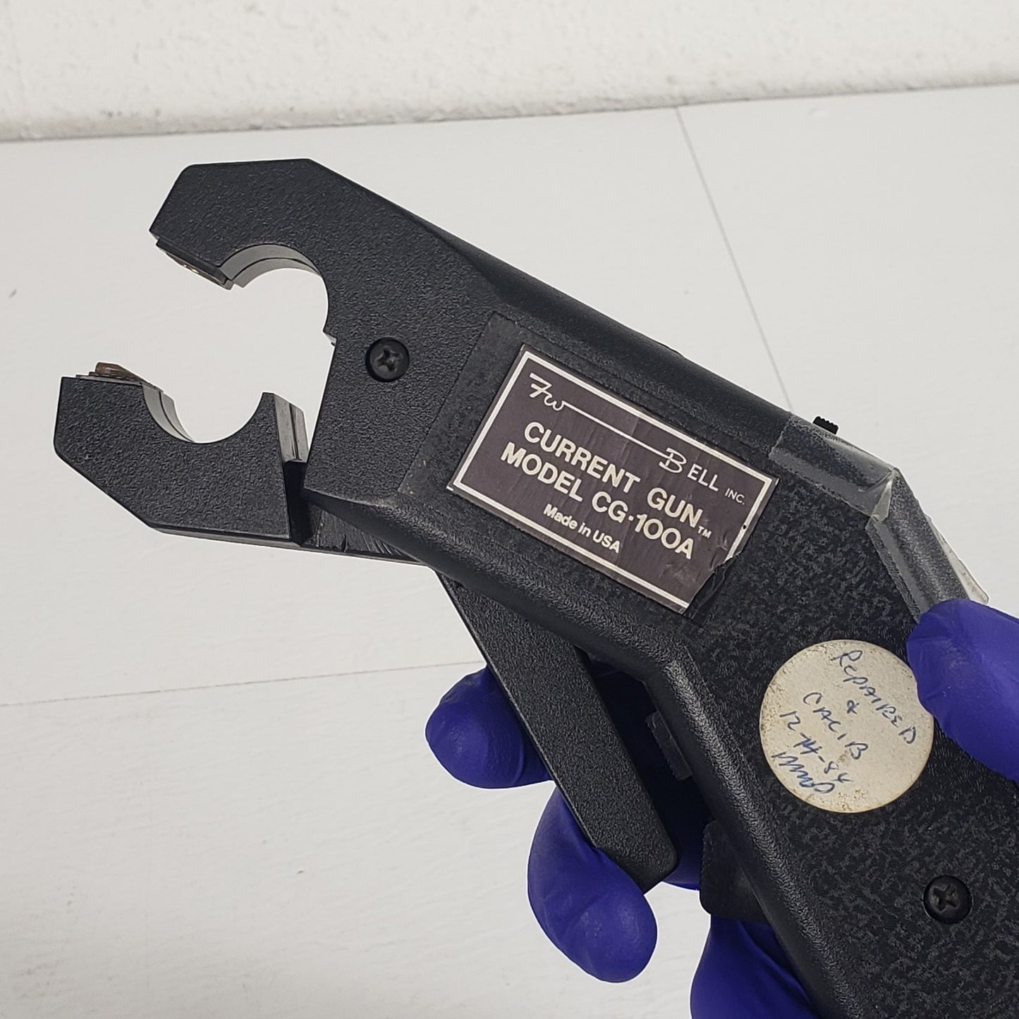 F.W. Bell CG-100A Current Gun AC/DC Clamp-On Current Probe 10A 100A