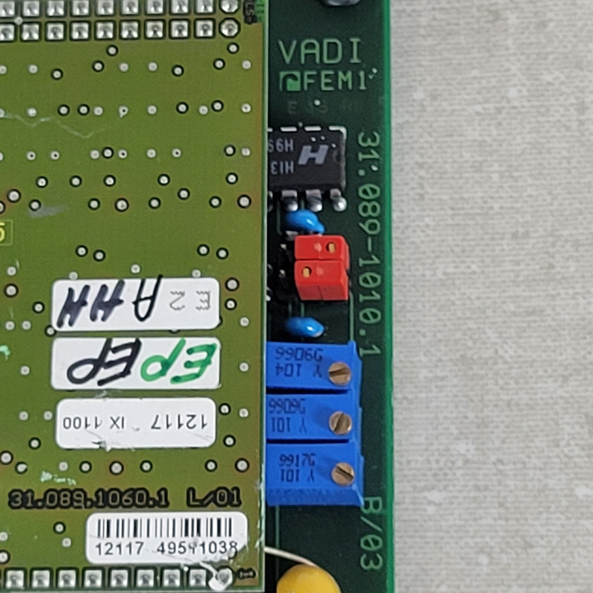 ETAS ES1202 ES1000 Analog I/O Input Output Interface Module Circuit Board