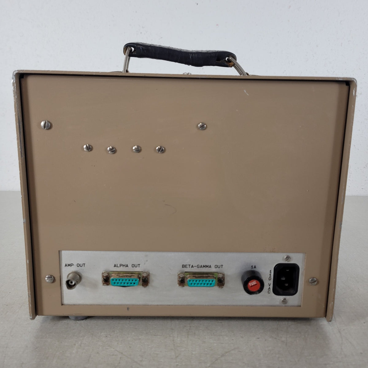 Ludlum 2929 Dual Channel Alpha Beta-Gamma Radiation Scaler Counter Powers On