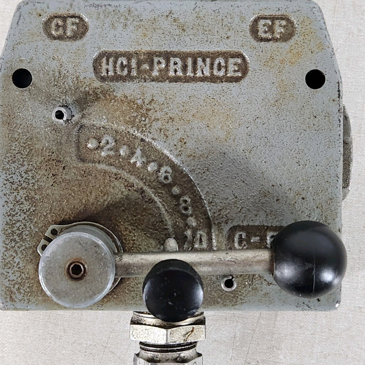 HCI-PRINCE C-503 Hydraulic Flow Control Valve CF EF 3/8in Hose UNTESTED