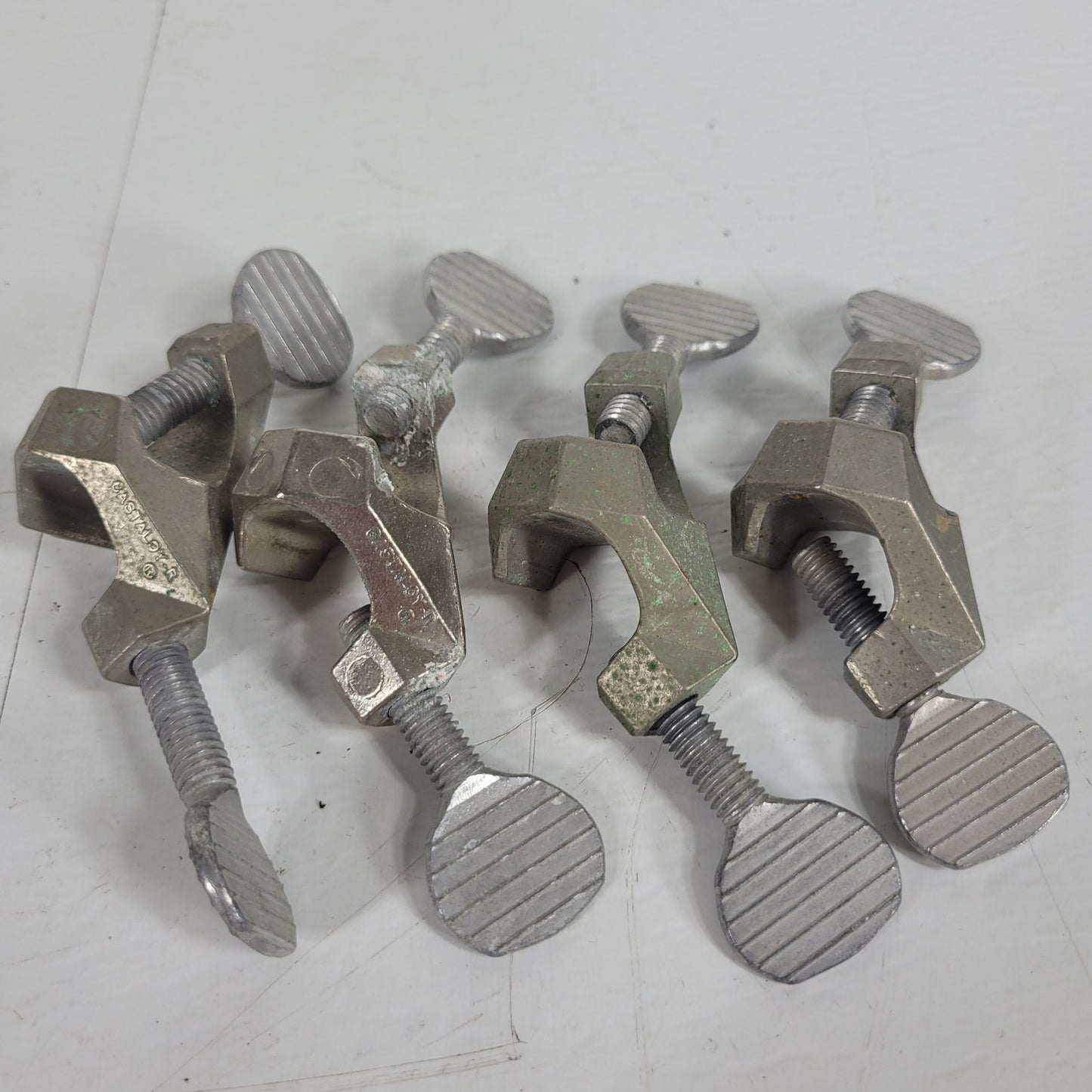 LOT 4 Fisher Castaloy-R & Assorted Lab Clamp Holders Rod Stand Mounts