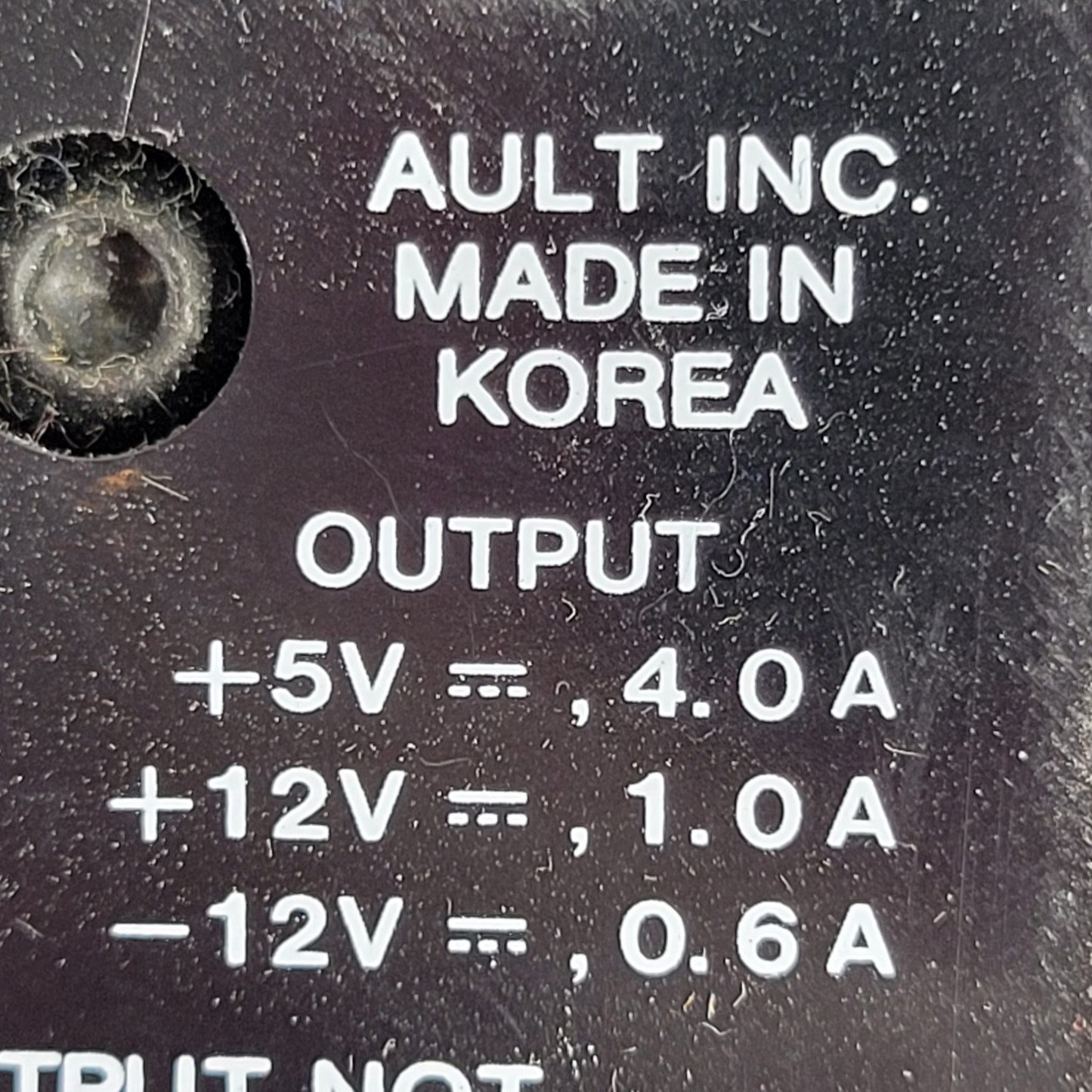 Ault SW300 Rev A 25W Power Supply 5-Pin DIN 5V 4A 12V 1A AC/DC Adapter