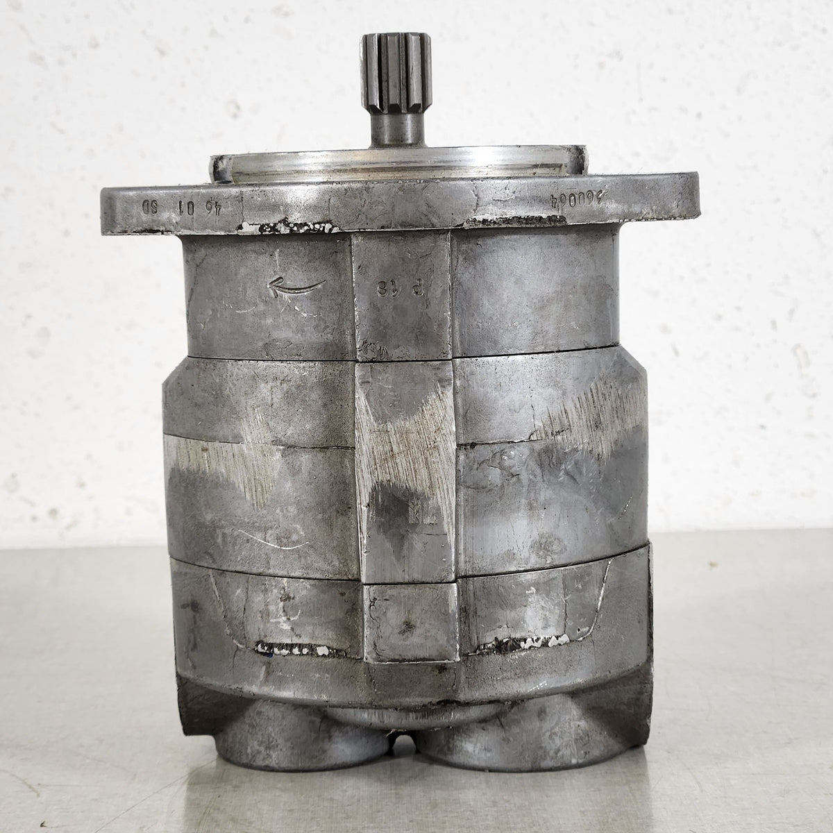 Cross 5Z420 40-Series Hydraulic Gear Pump 3000 PSI 5/8" Shaft Untested
