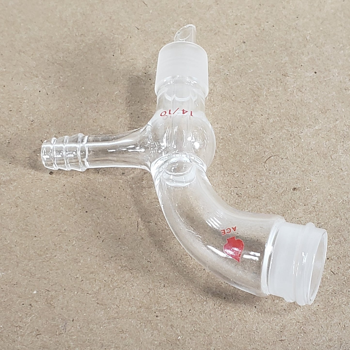 Ace Glass 9564-10 Microscale Vacuum Takeoff Adapter 14/10 Hose