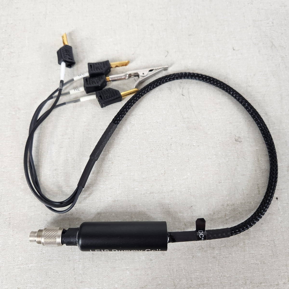 LEIS Dummy Cell Electrochemical Impedance EIS Test Cell Cable Assembly