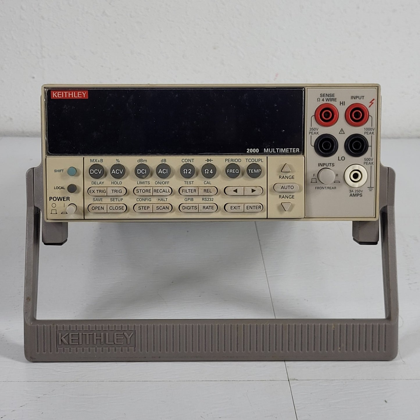 TESTED Keithley 2000 6.5-Digit Bench Digital Multimeter DMM GPIB RS-232