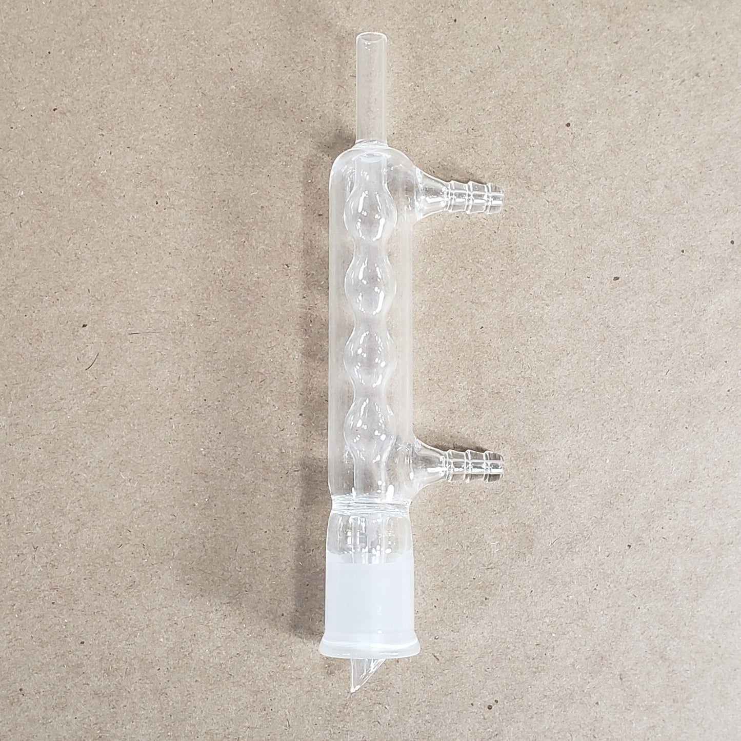 Kontes Kimble Allihn/Soxhelt-Style Bulb Condenser 19/22 Bottom Inner Joint