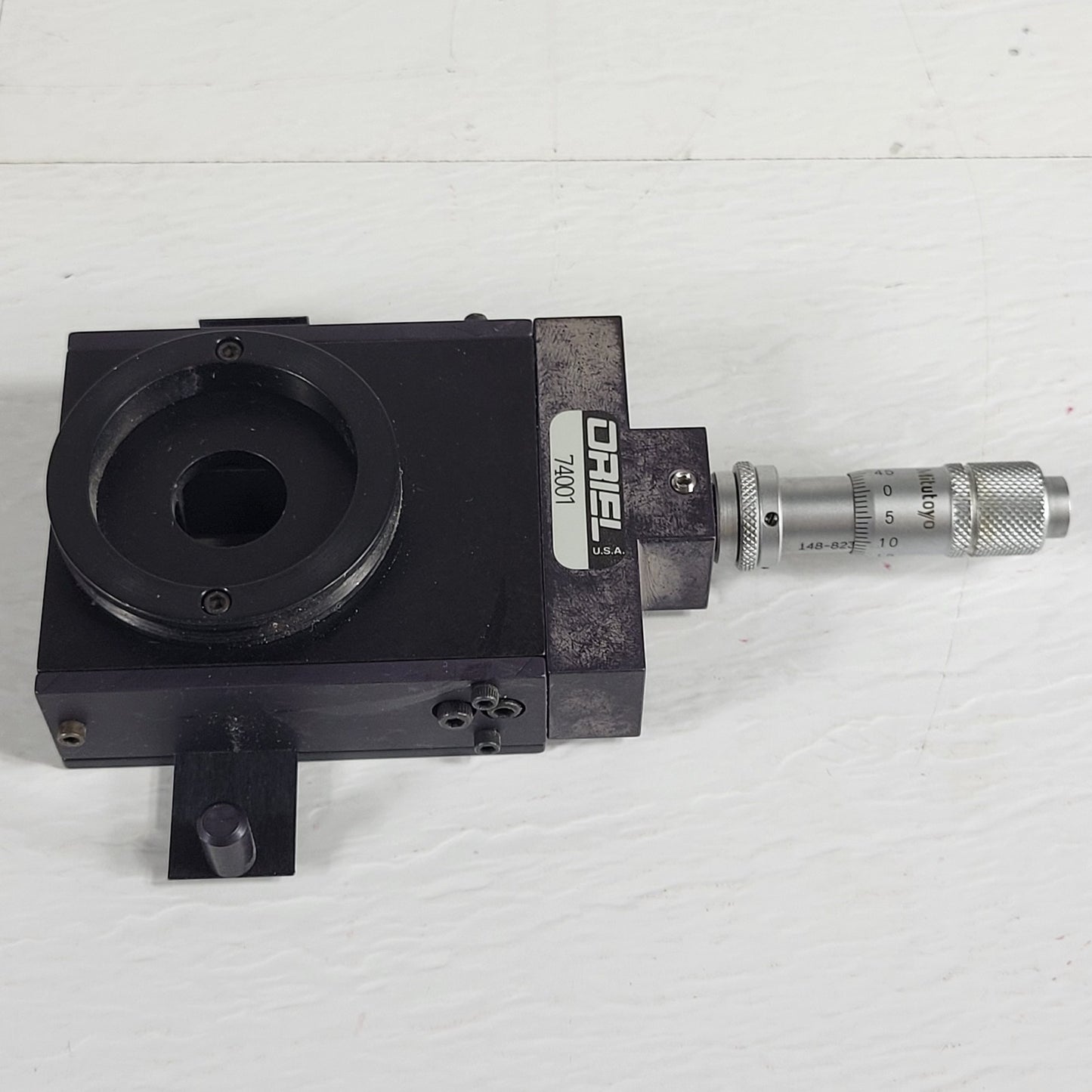 ORIEL 74001 Micrometer Driven Slit Assembly, Optical Experimentation Instrument