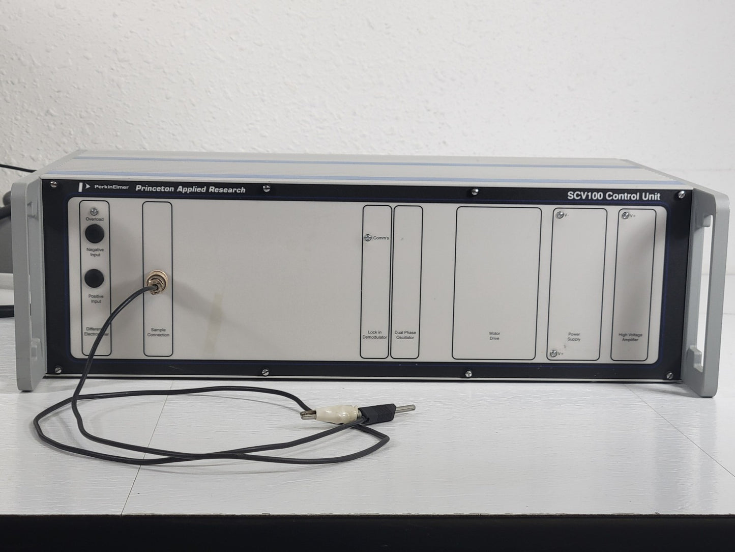PerkinElmer PAR SKP100E Scanning Kelvin Probe SCV100 PC Original Software AS-IS