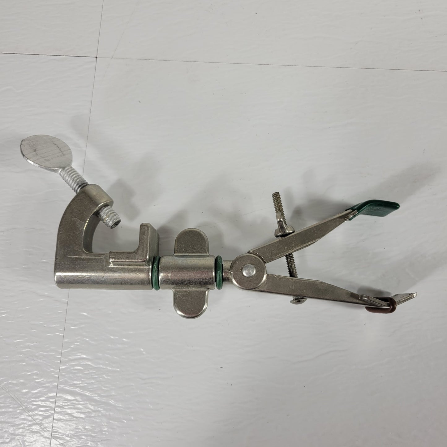 VINTAGE UNBRANDED Three Castaloy 2-Prong Swivel Extension Clamps