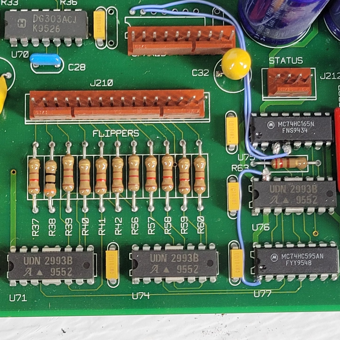 BIORAD 0120720 Rev. B1 From BioRad FTS-60A, OBE2 Digital Assembly Board