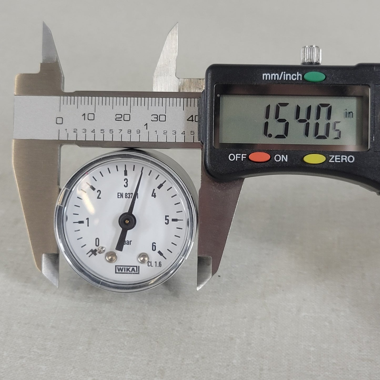 Franke 1560675 0-6Bar Pressure Gauge Wika EN 837-1 From a A800 Espresso Machine