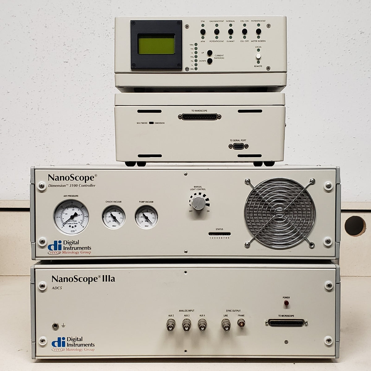 TESTED Veeco Dimension 3100 AFM Atomic Force Microscope C-AFM System w EC Option