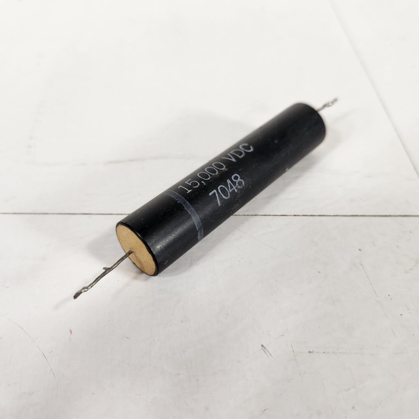 Aerovox B161Y42 500pF 15kV High Voltage Polyester Film Axial Capacitor
