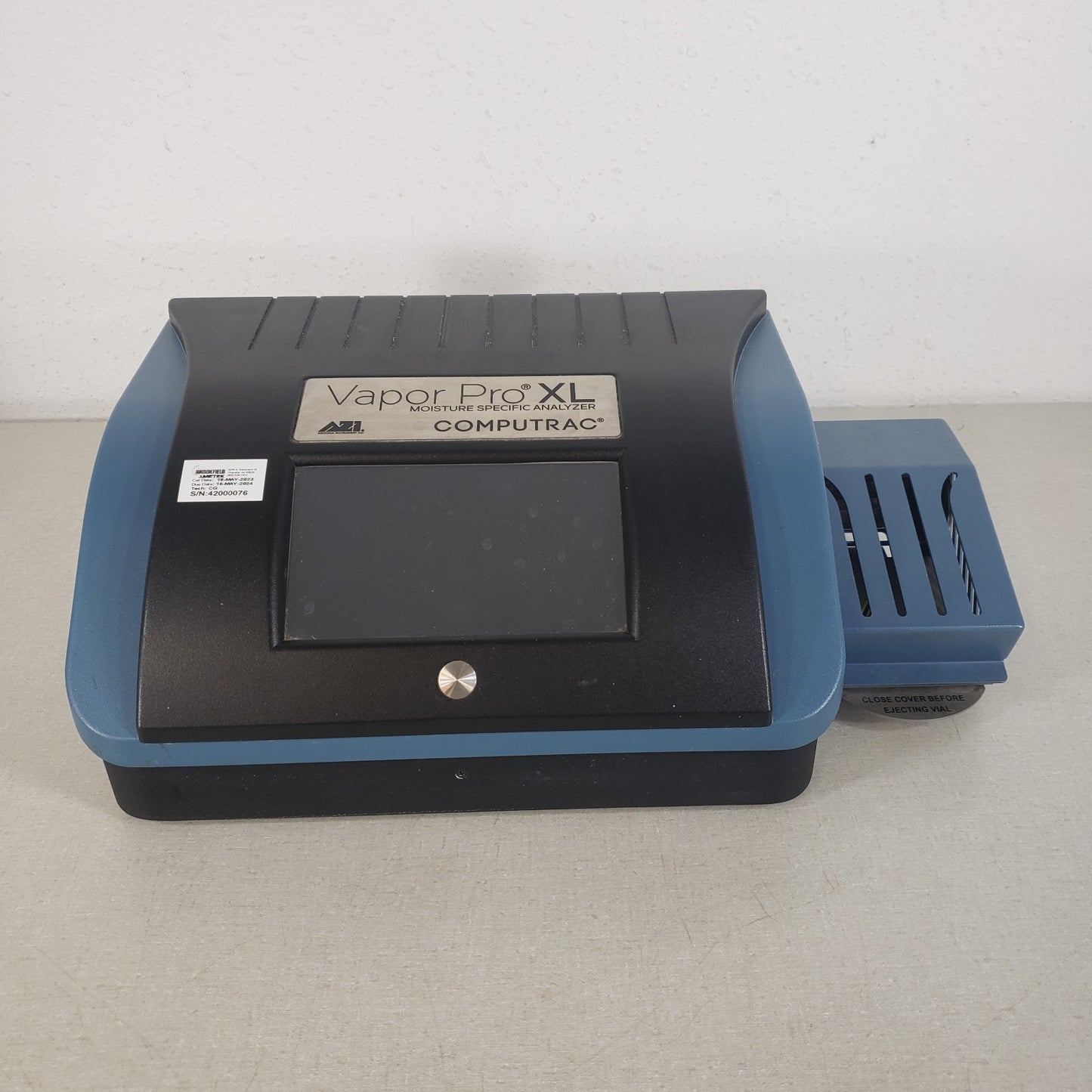 AMETEK Computrac Vapor Pro XL CT-4200XL Moisture Analyzer w/ Dry Air Generator