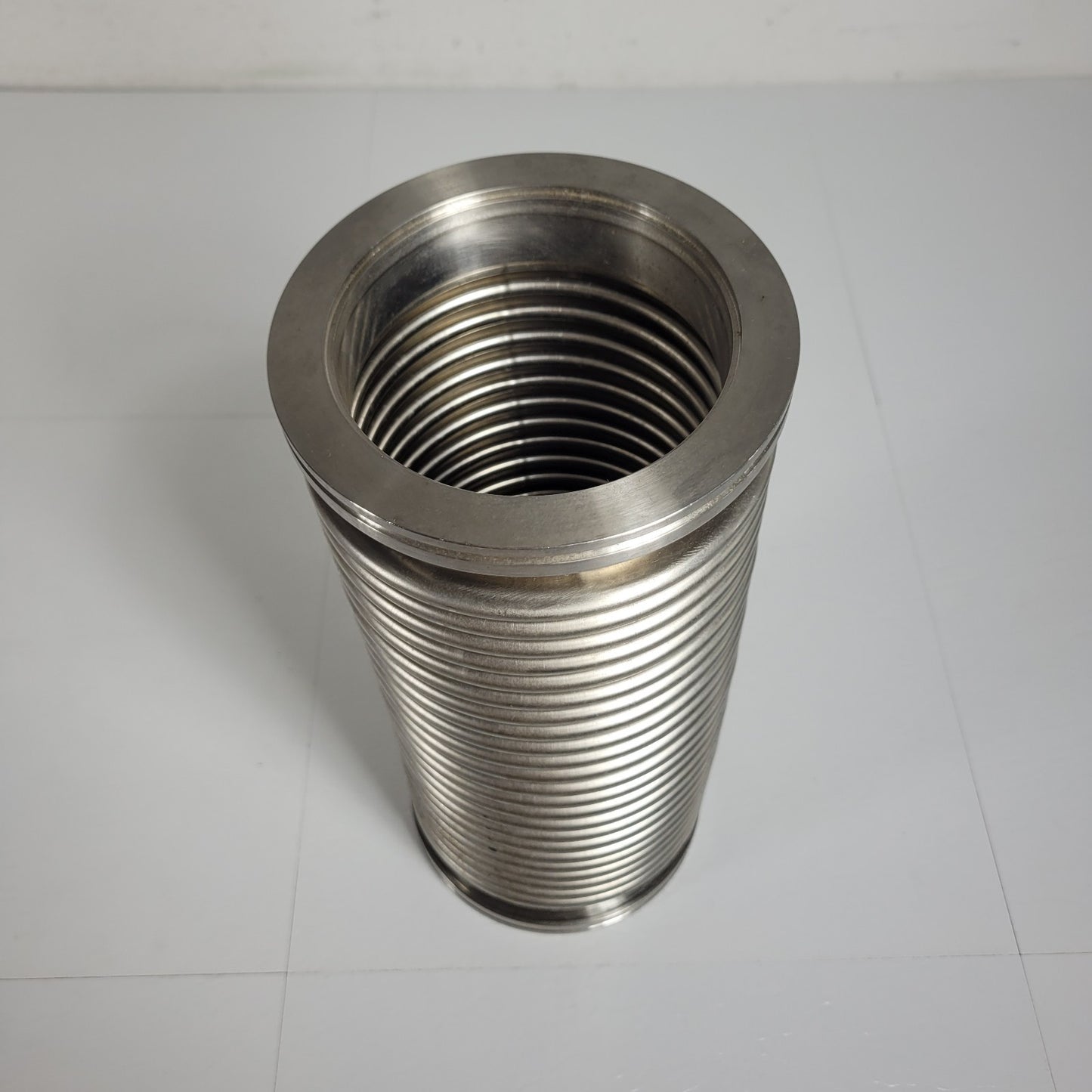 ISO-100K 100 K Bellows 11" Length UHV Ultra High Vacuum SS Stainless Steel Damp