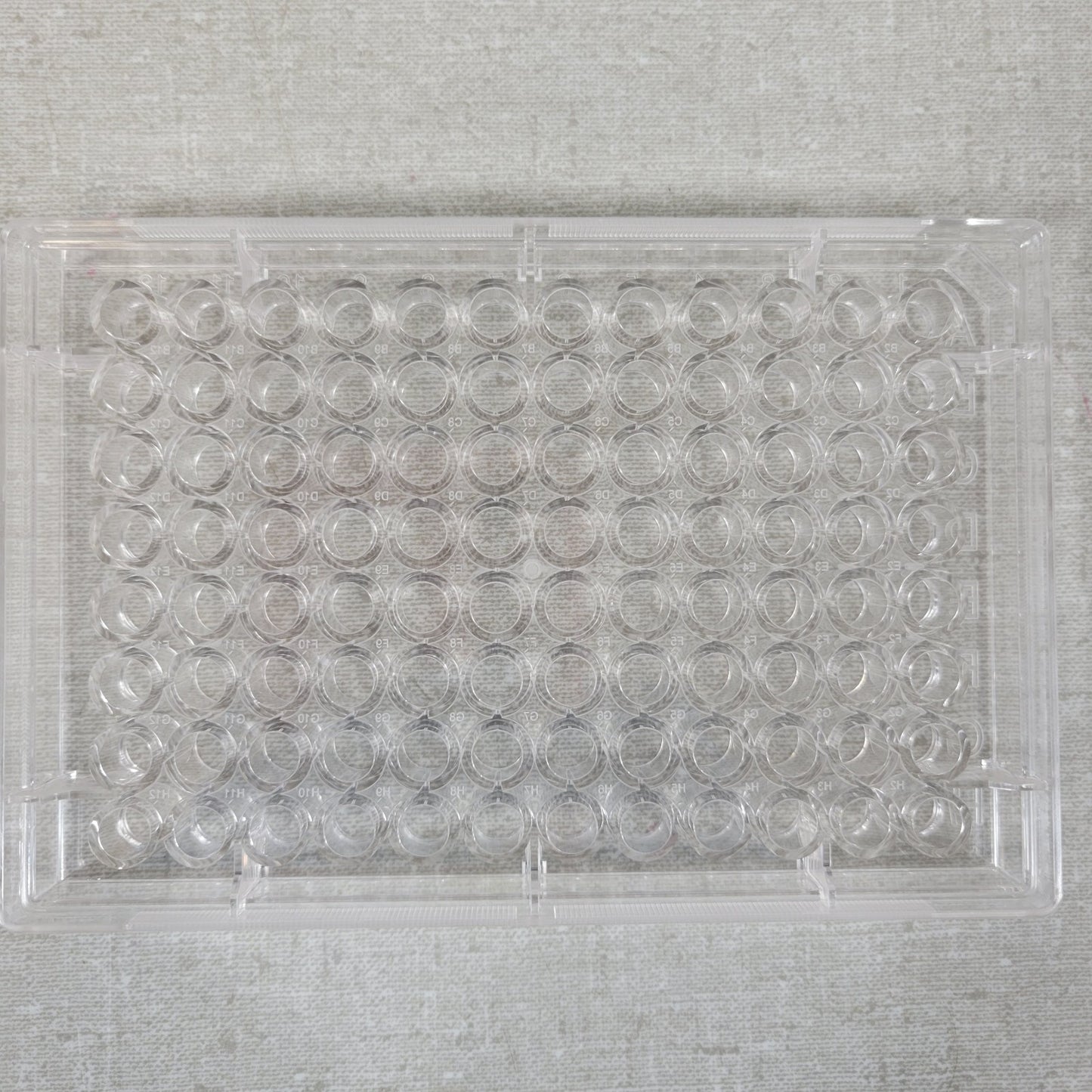 18 Count CORNING 9018 Costar Assay Polystyrene Plate, 96 Well Clear Flat Bottom