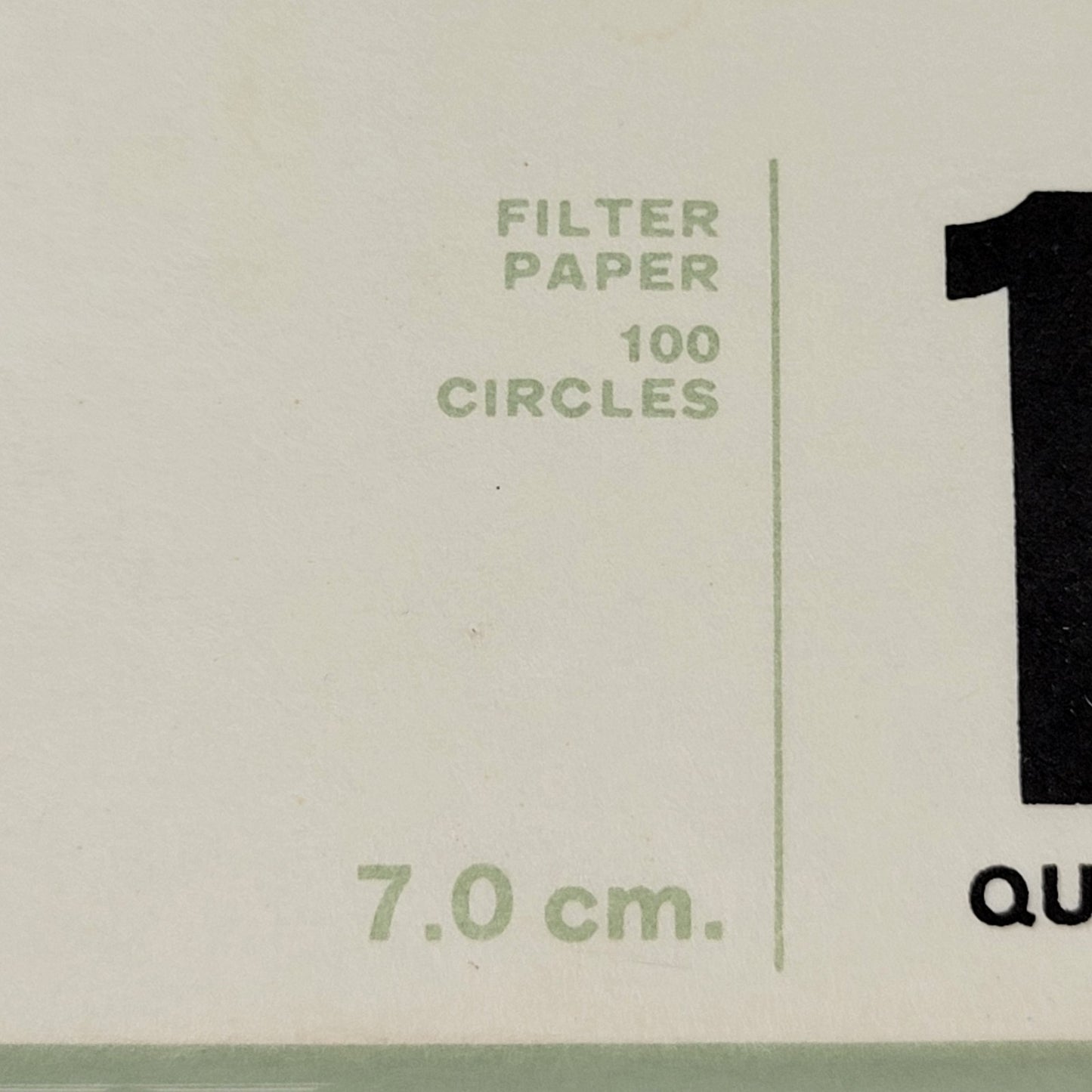 WHATMAN 70mm Diameter Qualitative Filter Paper, 100-Pack, New Open Box