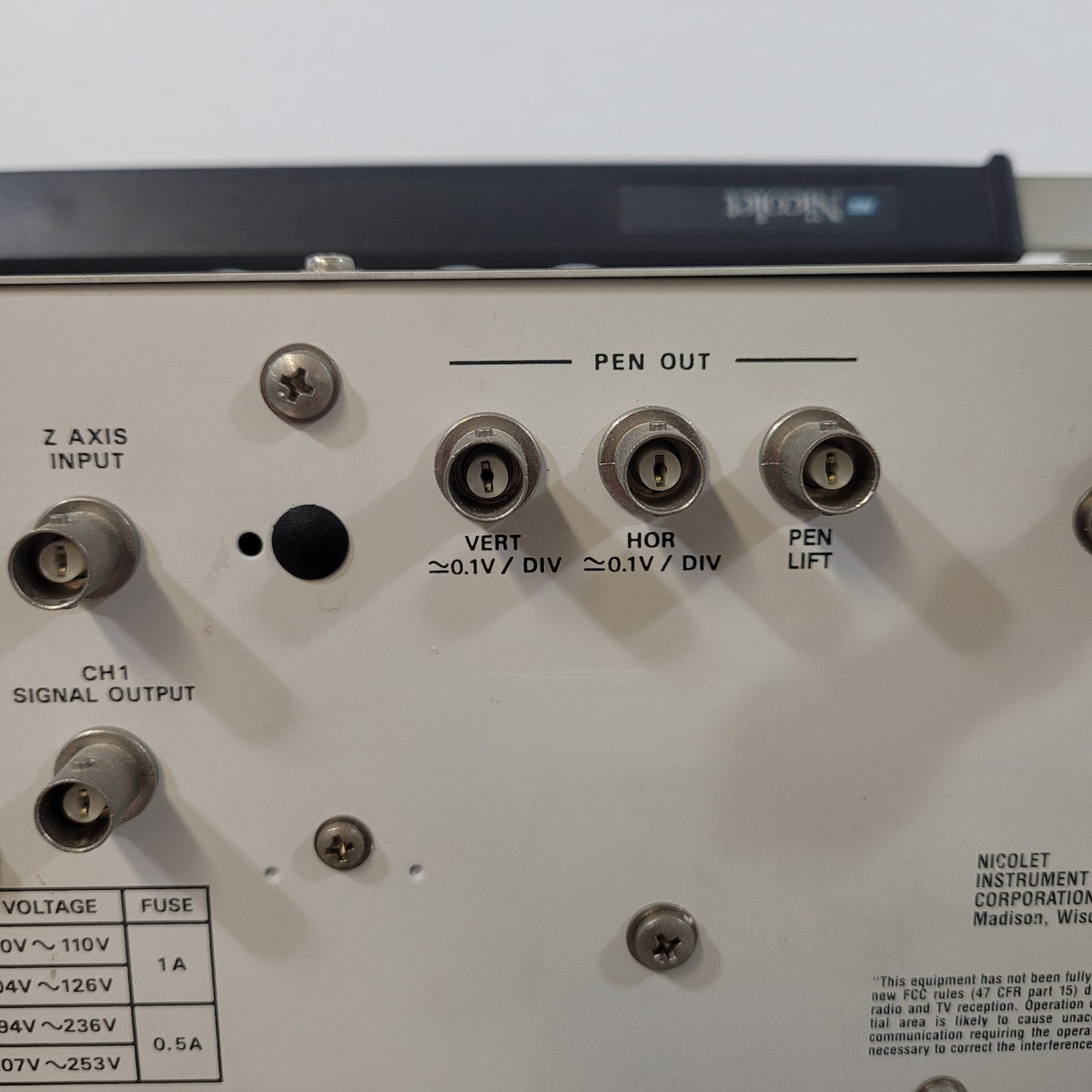 TESTED Nicolet 110 2-Channel Digital Storage Oscilloscope DSO Vintage