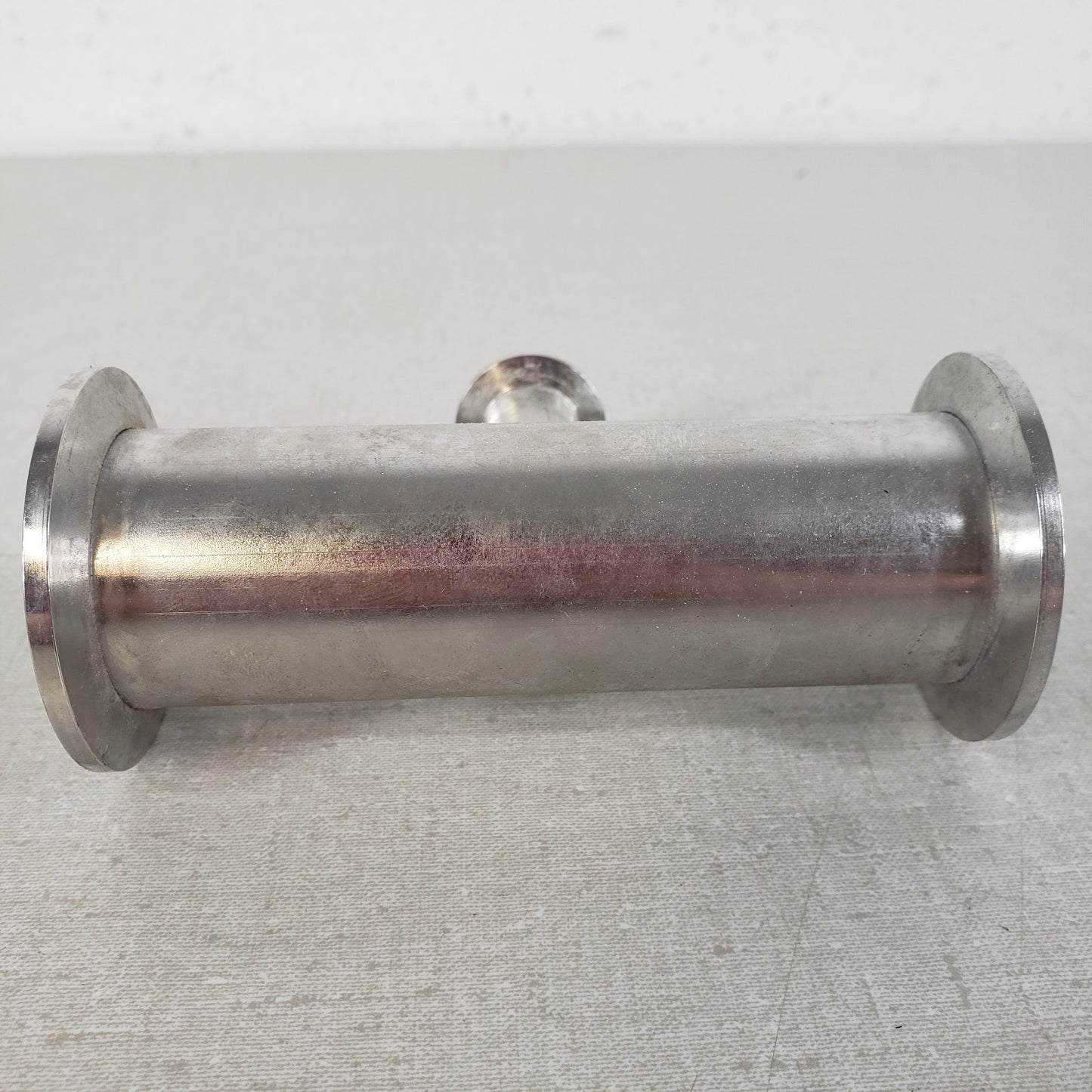 2x KF40 1x KF16 Stainless Reducing Tee NW40 NW16 High Vacuum Fitting