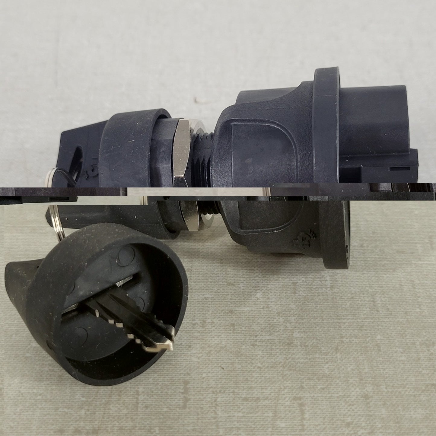 Cole Hersee 95060-03-BX 3 Position Rotary Ignition Switch Plastic with 2 Keys