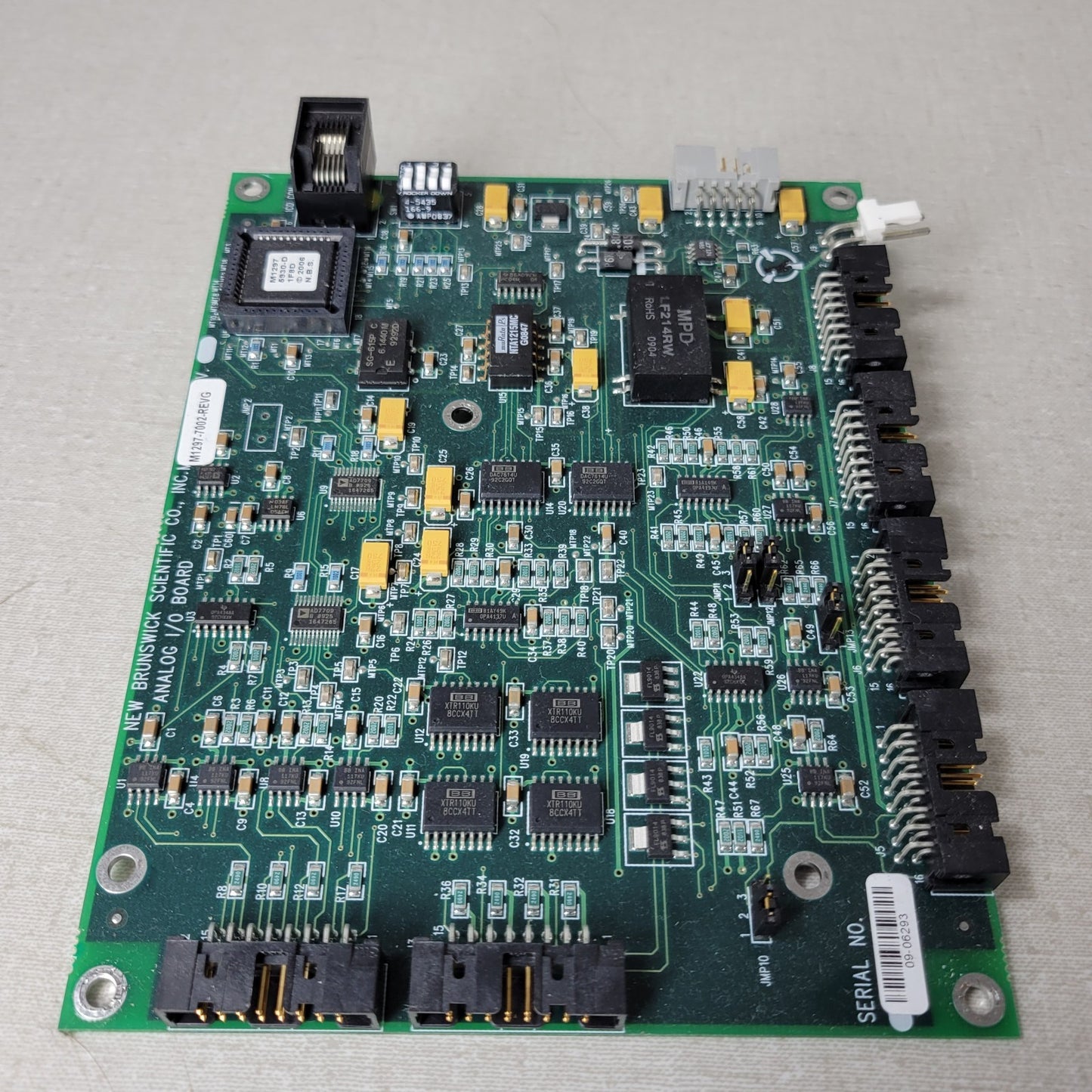 Eppendorf New Brunswick M1297-7002 Rev G Analog I/O Board for CelliGen BLU Biore