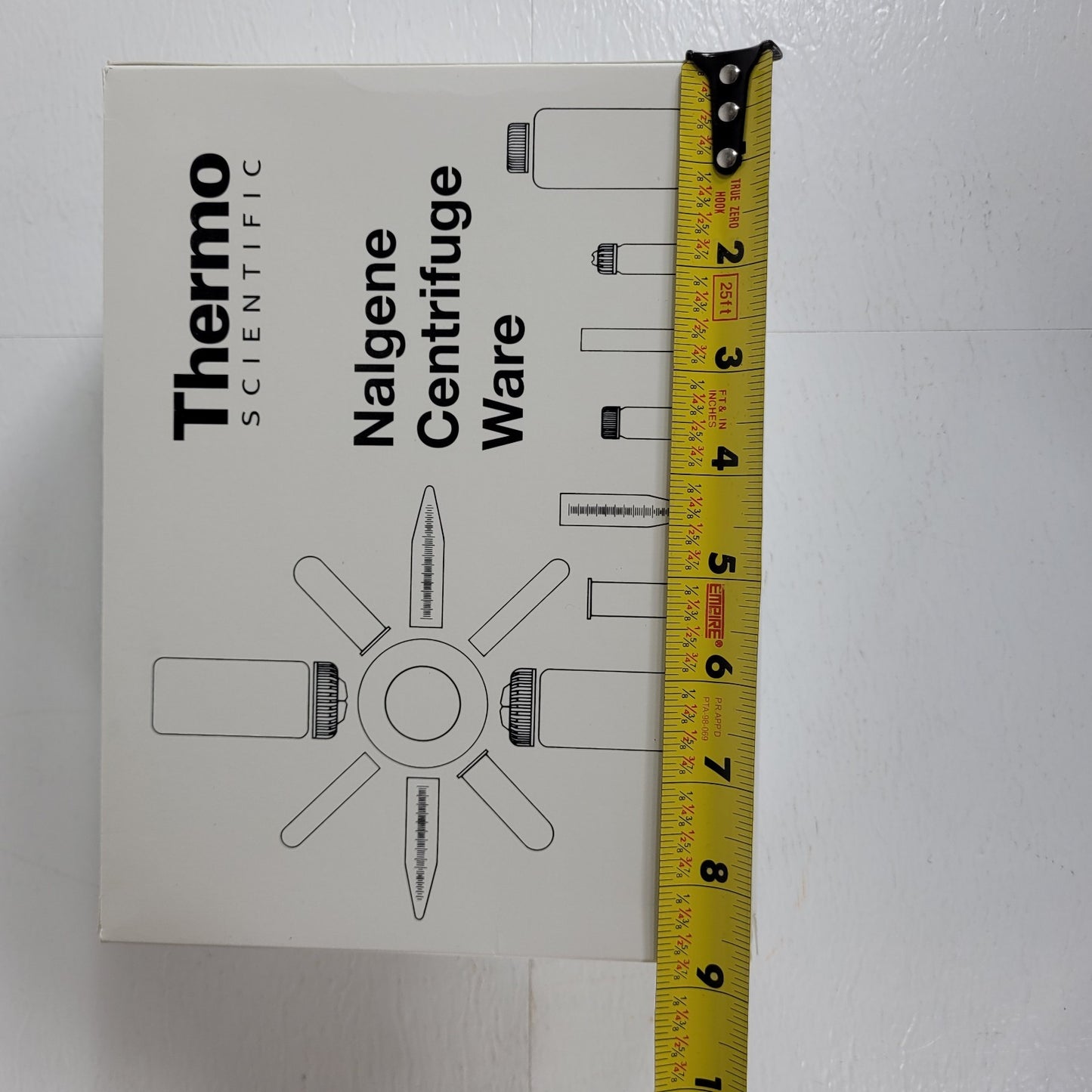Thermo Scientific 3103-0050 Conical Centrifuge Tube Nalgene Ware PPCO PK 10 50ml