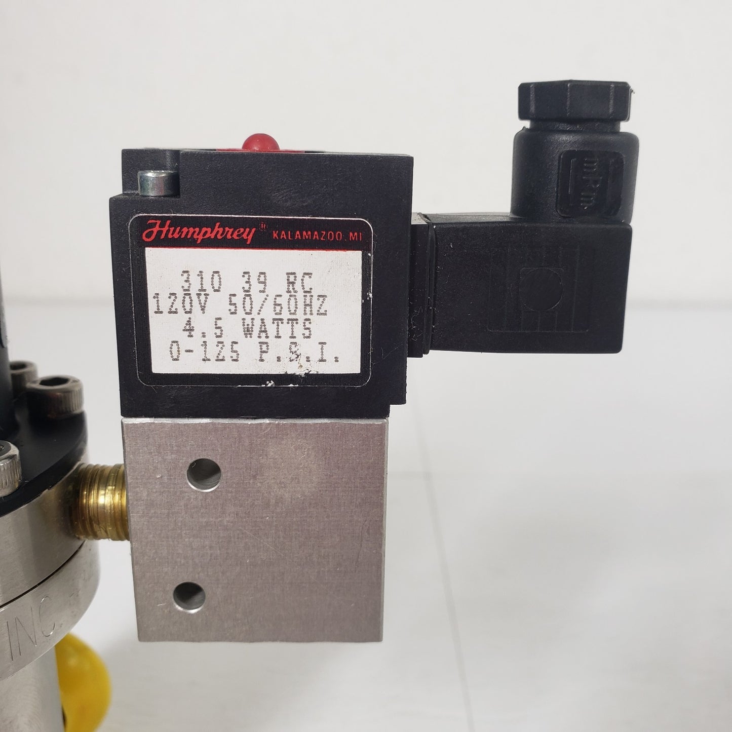 MDC KIV-075-P High Vacuum Inline Pneumatic Valve 2x KF16 NW16 QF16 320-72