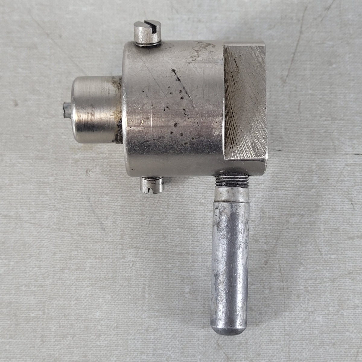 Industrial Hydraulic Metal Fitting Assembly w/ Fixed Handle