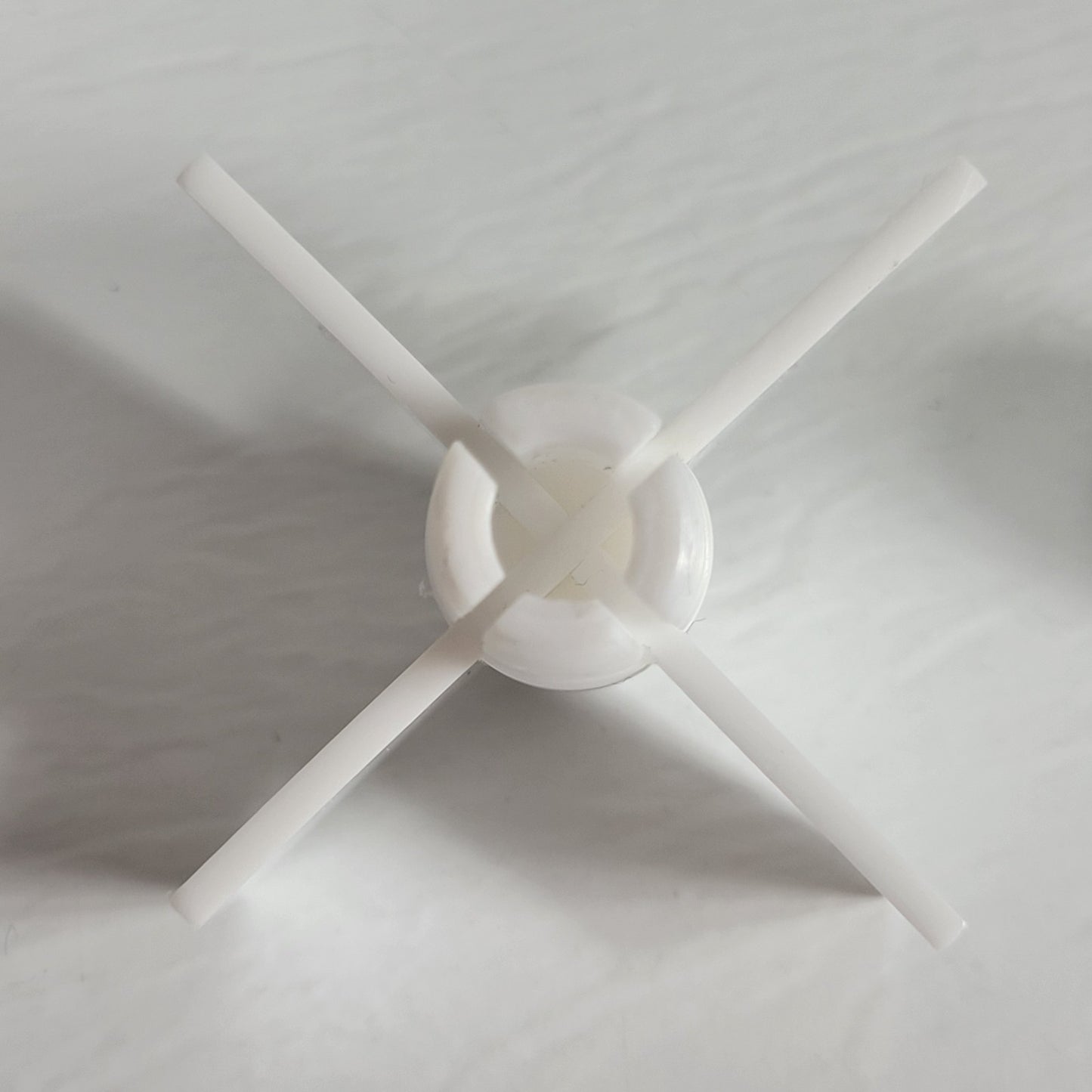 UNBRANDED PTFE Four-Bladed Agitator Impellor for Stirring Laboratory Mixtures