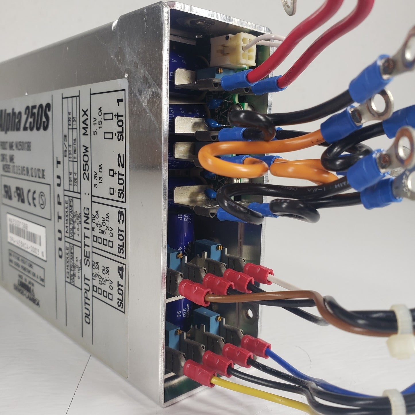 TDK Lambda Alpha 250S MA250S5 250W Power Supply MA2500138B 12v 5v 3.3v 5.1v