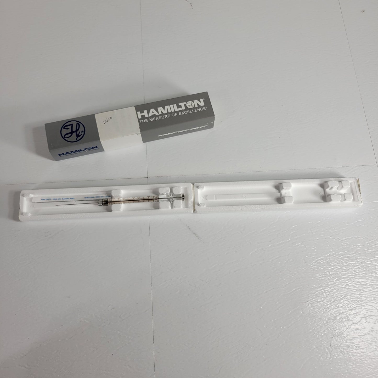 HAMILTON 81030 100μl/0.1ml Srng Gastight #1710 and Wires for Cleaning