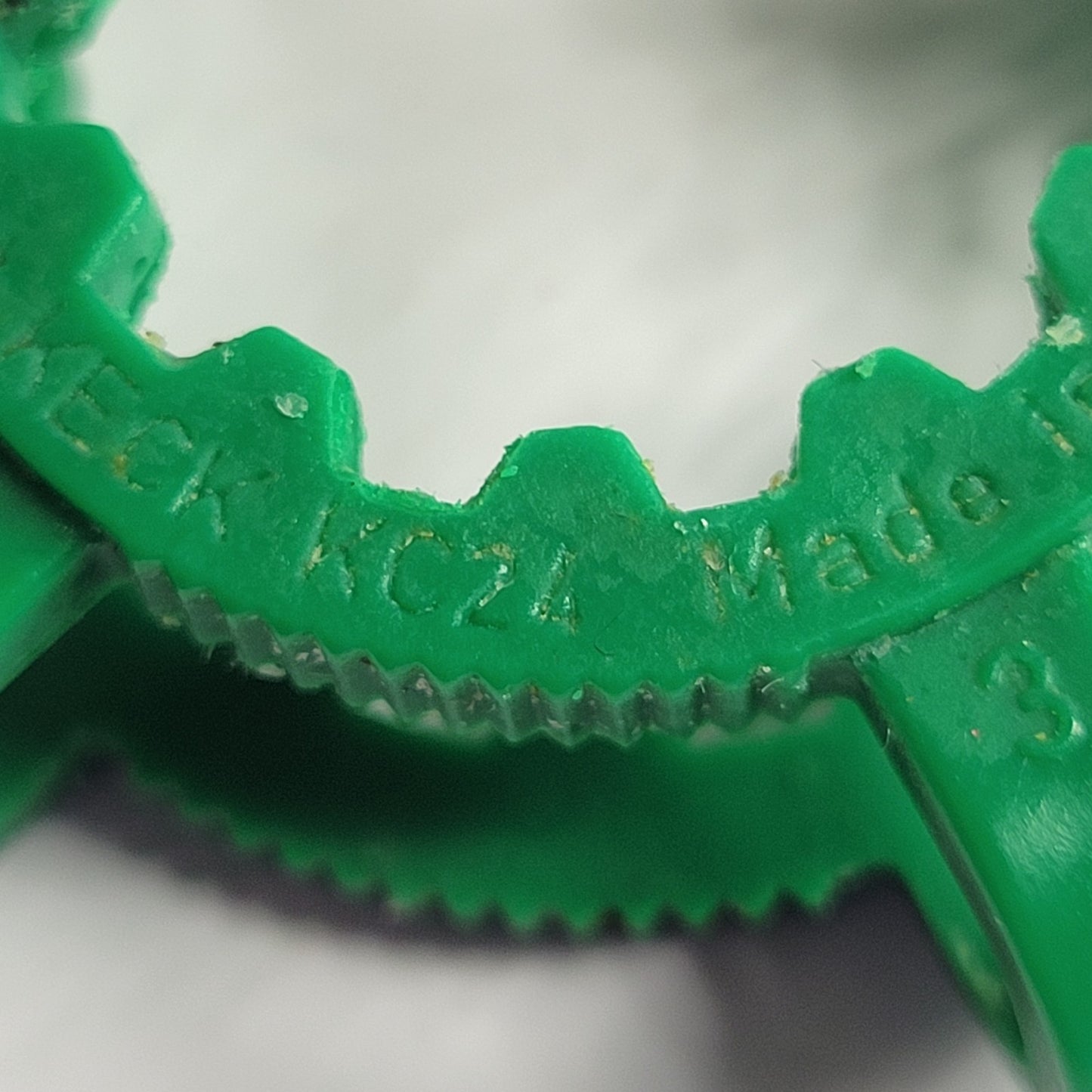 Pack of 7 SCHOTT DURAN KECK KC24 Green Clips for 24/29 24/40 Conical Joints