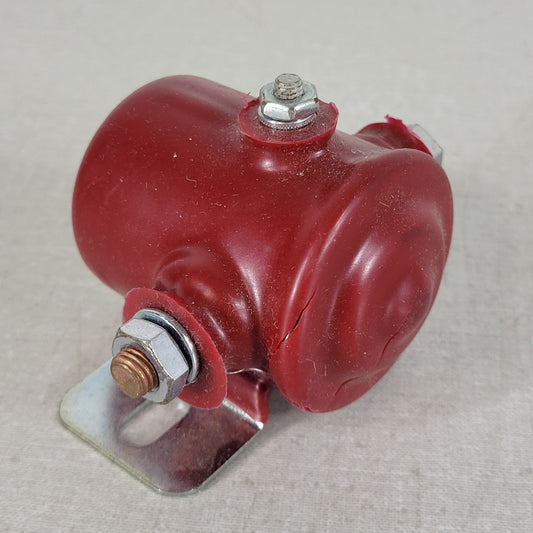 Cole Hersee 24071 12V SPST Intermittent Duty Solenoid Relay 3-Stud Cracked Cover