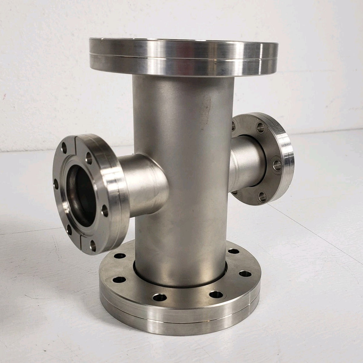 NorCal DN63CF DN35CF 4-Way Reducing Cross 2 Rotatable ConFlat UHV Vacuum Flanges