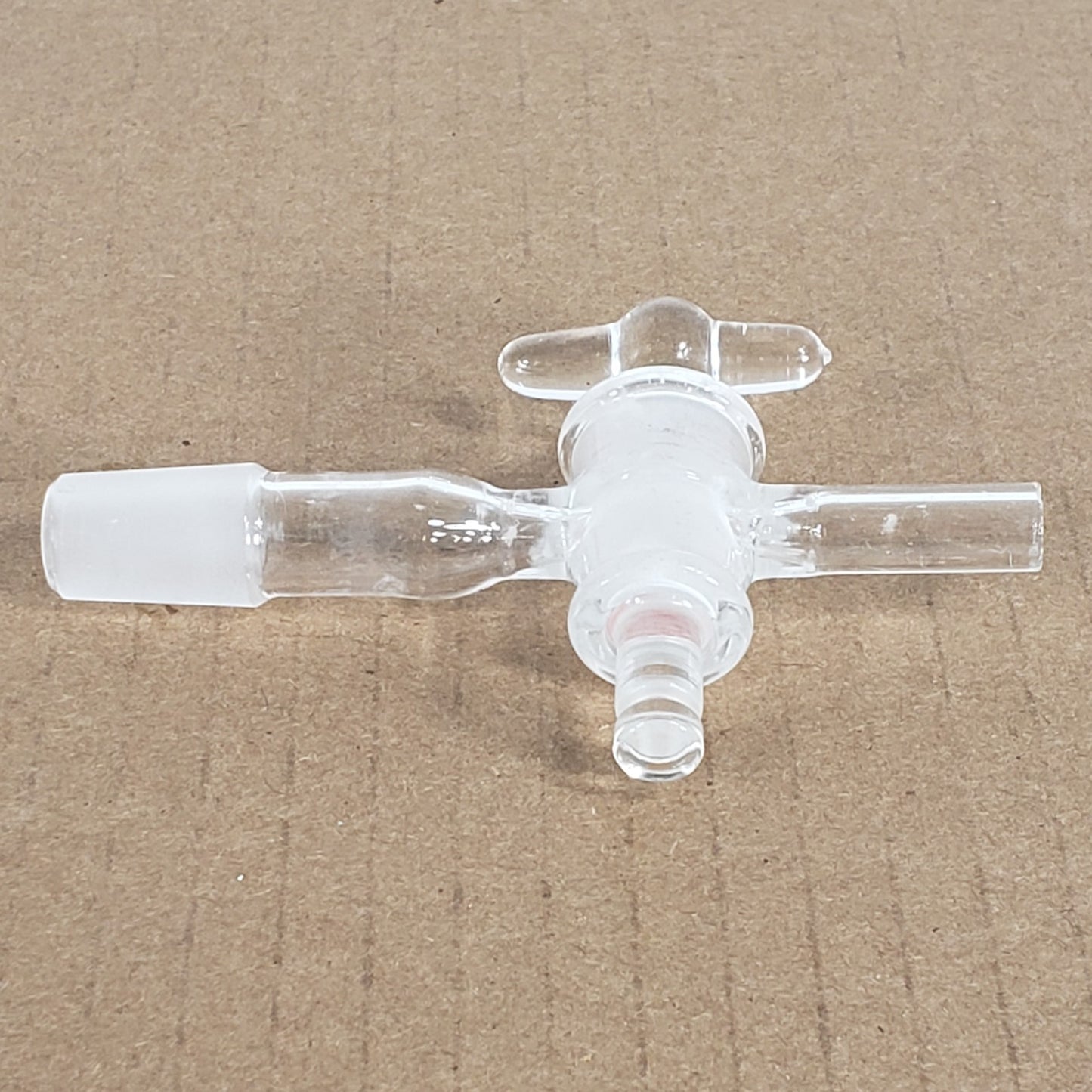 2x Unbranded 14/20 Outer Joint To 3/8" Hose/Straight Tube Adapters w/Stopcocks