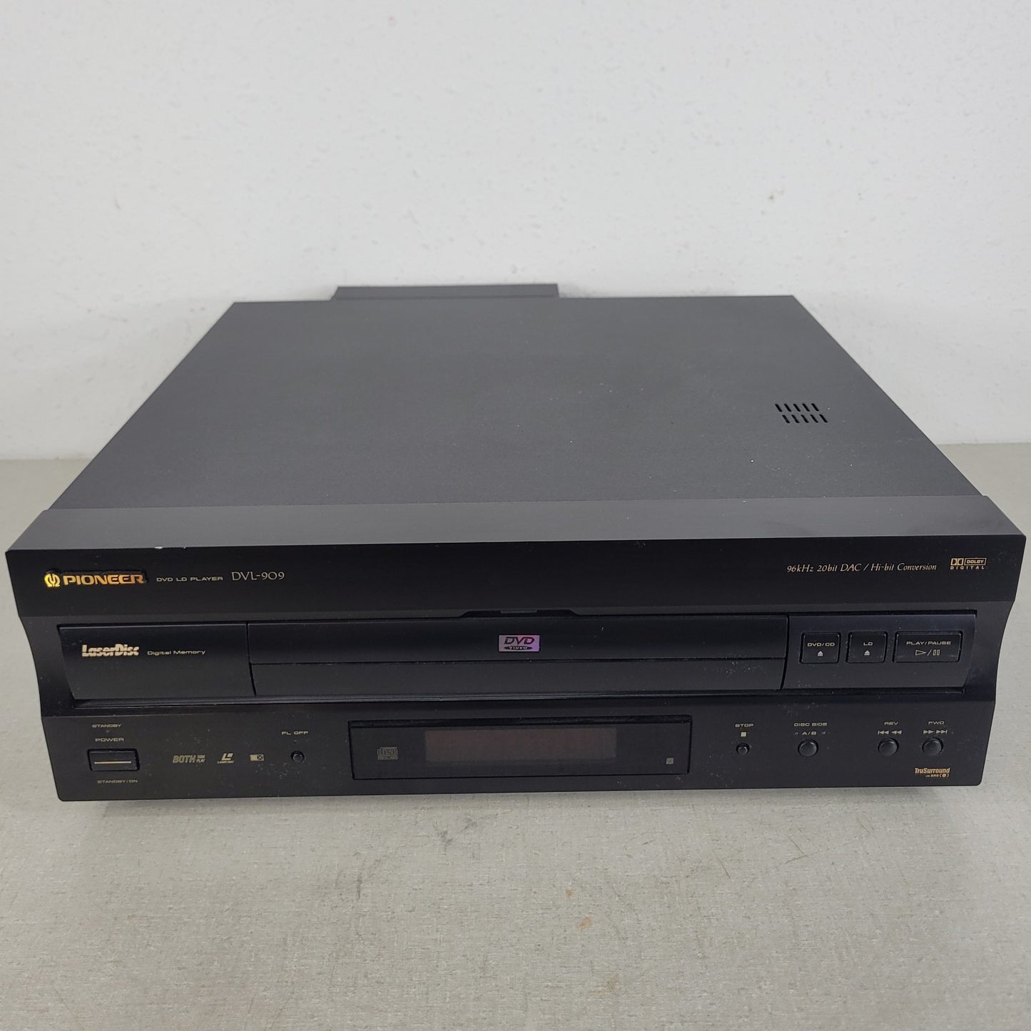 Pioneer DVL-909 LaserDisc LD DVD CD Combination Player Dual-Side Play