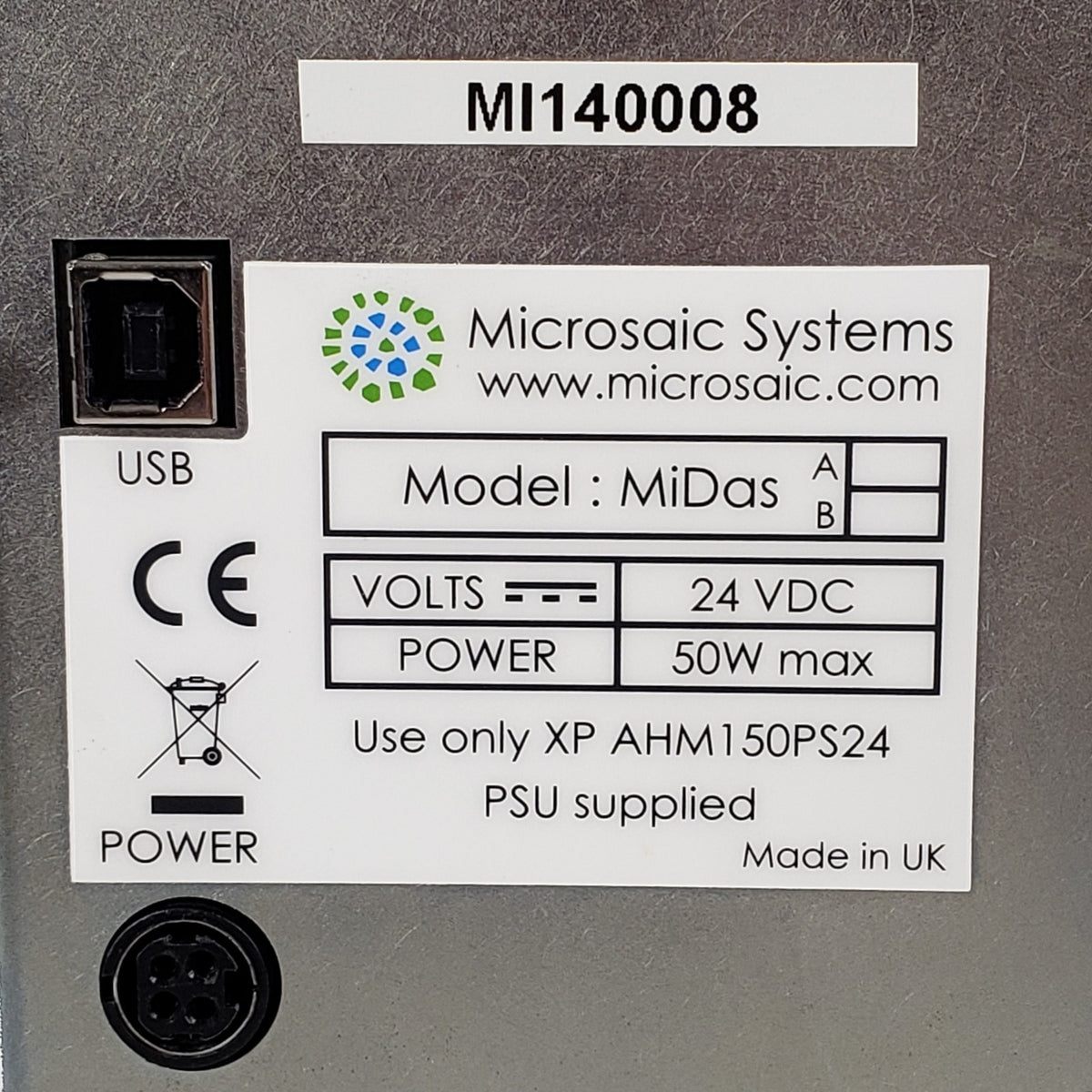 Microsaic MiDas Automated Sampling Dilution Interface Module 4000MiD 4500MiD