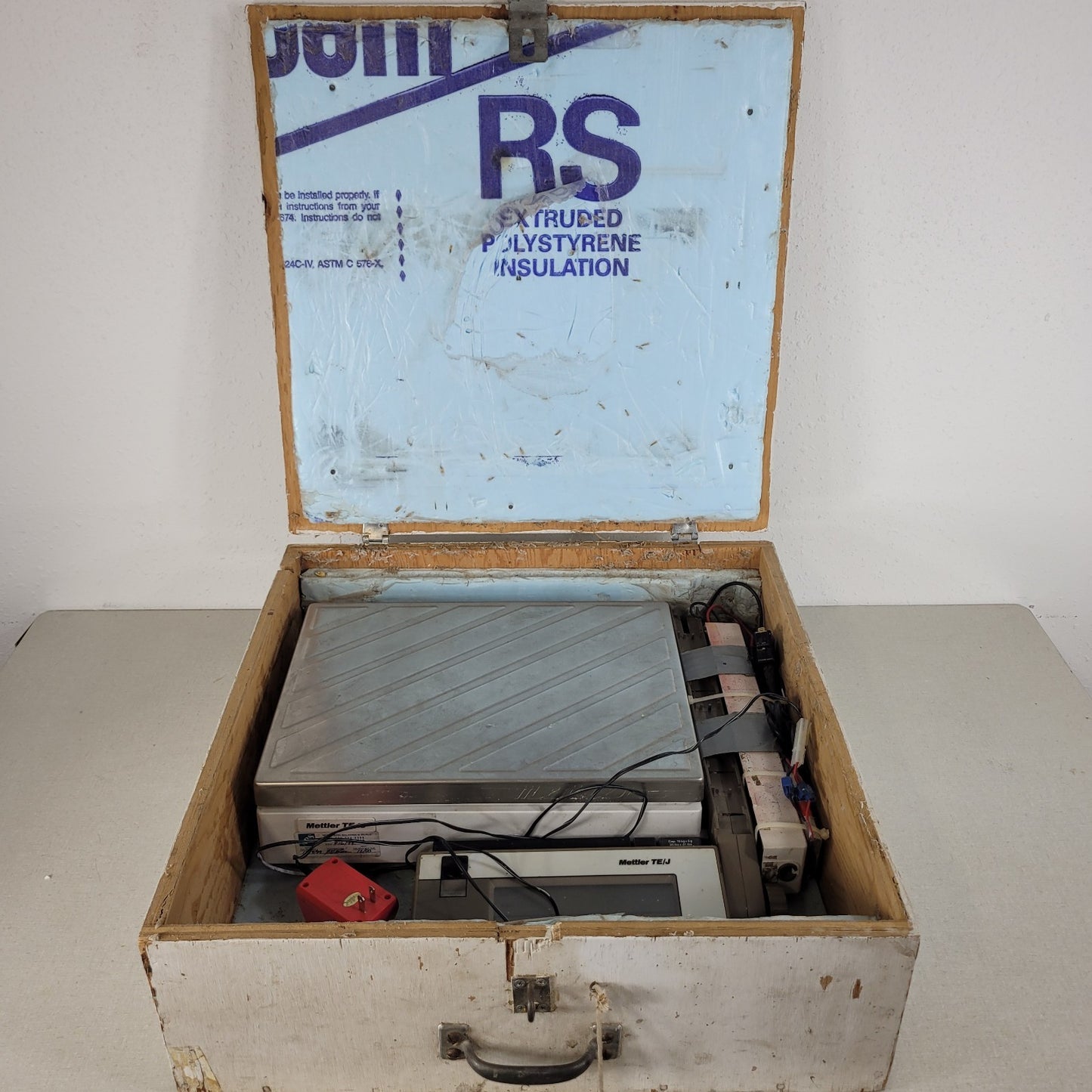 Tested Works Mettler Toledo TE15 15kg TE/J Industrial Platform Scale w/ Case