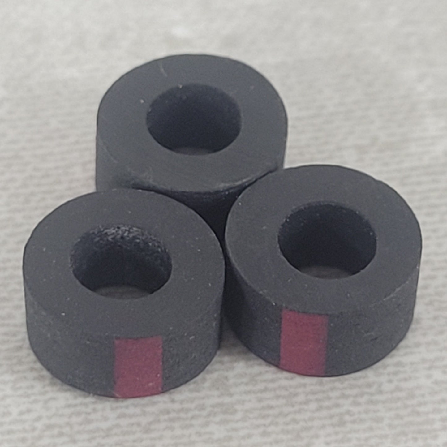 LECO 589-305 1/4in Rubber Sleeve Seal Lot of 3 Analyzer Parts