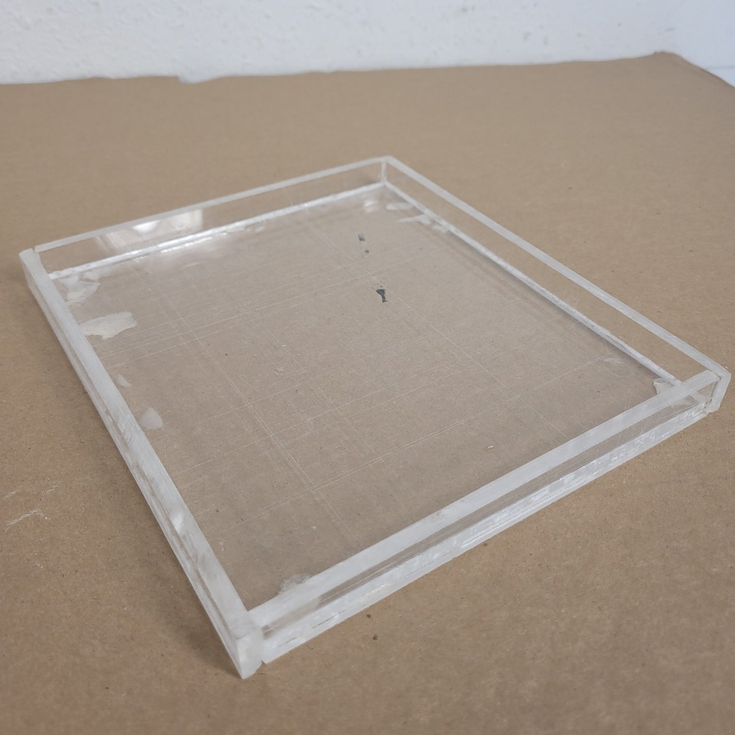 Large Acrylic Horizontal Gel Electrophoresis Chamber UVT Tray Power Leads Ellard