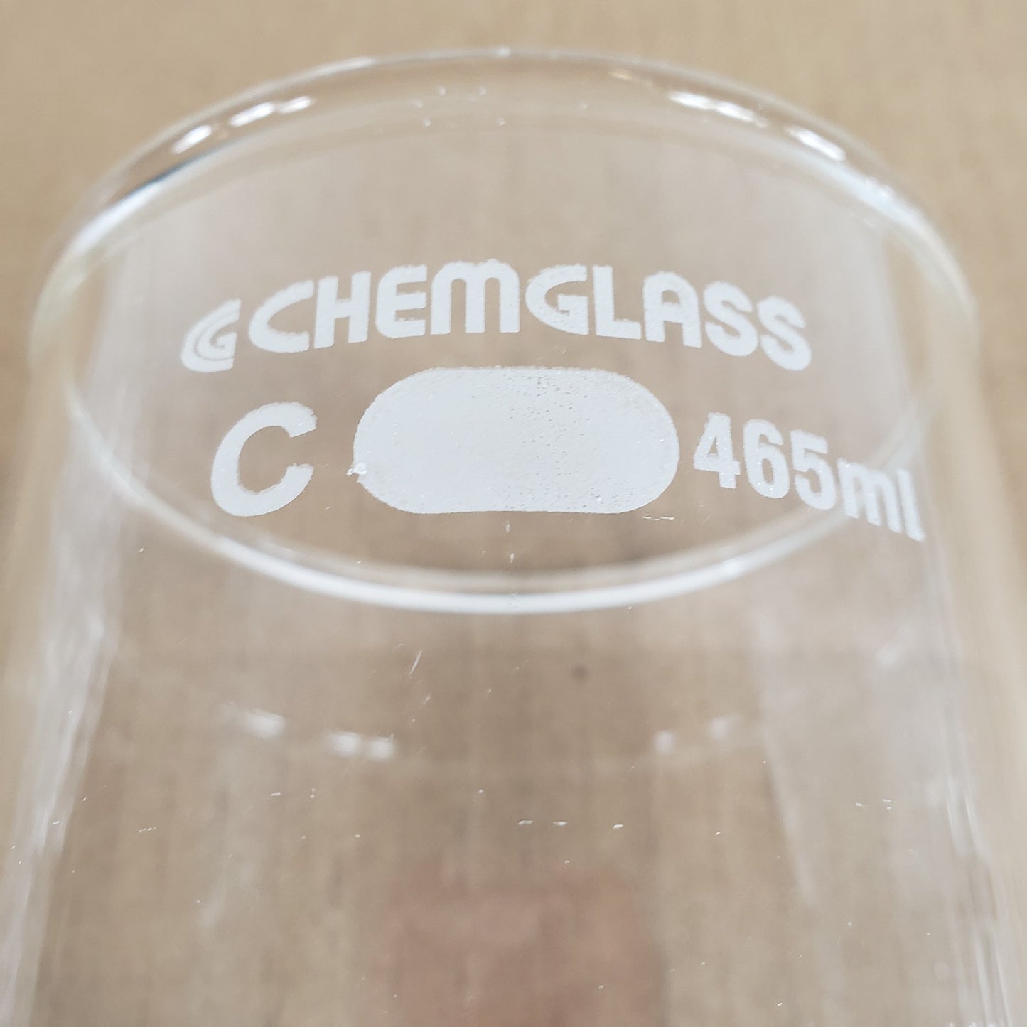 Chemglass CG-1402-L-05 Buchner Filter Funnel Extra Capacity 465mL Coarse Frit