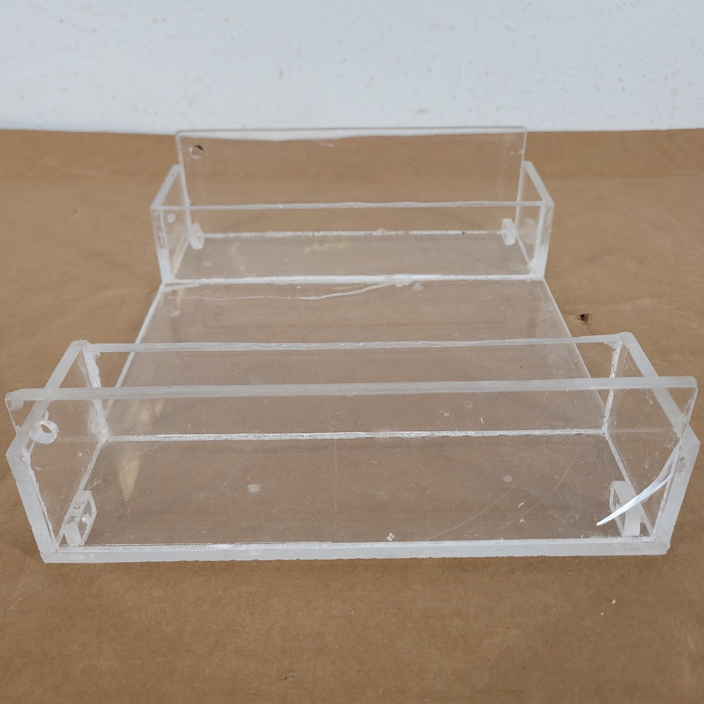 Vintage Acrylic Cellulose Acetate Electrophoresis Chamber Tank Base Parts