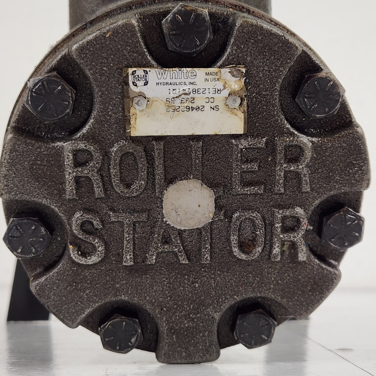 White CC 203 69 Roller Stator Orbital Hydraulic Motor UNTESTED