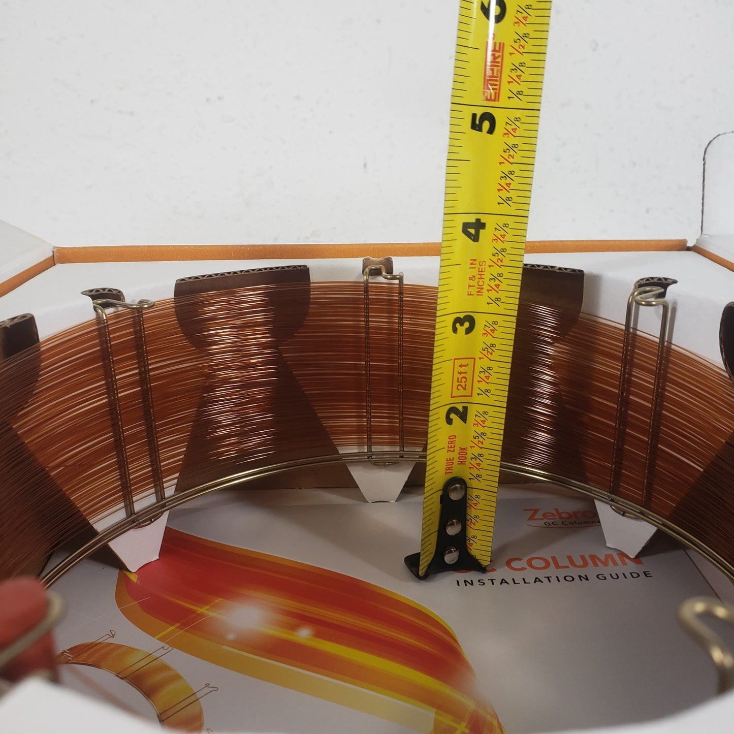 Phenomenex Zebron 7MG-G001-17 Capillary GC Column 100 Meters Length 0.25 mm I.D.