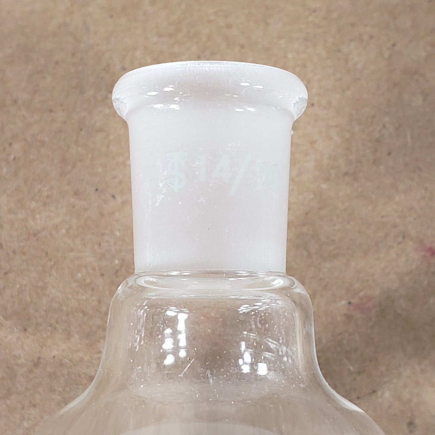 Chemglass AF-0542-01/02 60mL Filter Funnel 14/20 Joint Size Coarse/Medium Frit